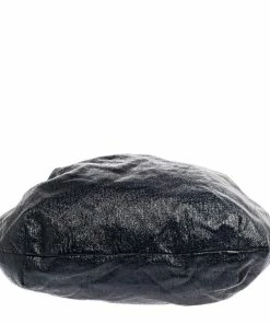 New ❤️ Stella McCartney Navy Blue Faux Leather Polly Hobo For 👩 Women 🌟 -Stella McCartney Shop luxury women stella mccartney used handbags p377564 005