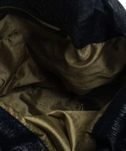 New ❤️ Stella McCartney Navy Blue Faux Leather Polly Hobo For 👩 Women 🌟 -Stella McCartney Shop luxury women stella mccartney used handbags p377564 010