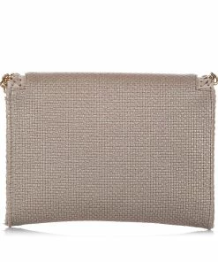 Wholesale 🎉 Stella McCartney Brown Woven Canvas Falabella Crossbody Bag For 👩 Women 👍 -Stella McCartney Shop luxury women stella mccartney used handbags p379812 002