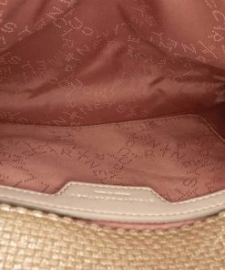 Wholesale 🎉 Stella McCartney Brown Woven Canvas Falabella Crossbody Bag For 👩 Women 👍 -Stella McCartney Shop luxury women stella mccartney used handbags p379812 004