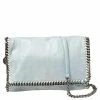 Best deal ⌛ Stella McCartney Sky Blue Faux Leather Falabella Shoulder Bag For 👩 Women 🛒 -Stella McCartney Shop luxury women stella mccartney used handbags p388784 005