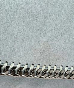 Best deal ⌛ Stella McCartney Sky Blue Faux Leather Falabella Shoulder Bag For 👩 Women 🛒 -Stella McCartney Shop luxury women stella mccartney used handbags p388784 010