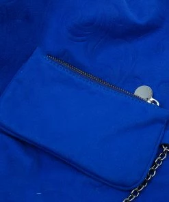 Best reviews of 😉 Stella McCartney Blue Suede Falabella Embossed Faux Shoulder Bag For 👩 Women 🤩 -Stella McCartney Shop luxury women stella mccartney used handbags p39573 014