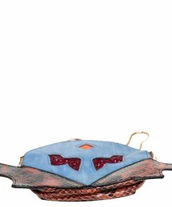 Top 10 🌟 Stella McCartney Multicolor Python Embossed Faux Leather Superhero Chain Clutch For 👩 Women 😀 18 Top 10 🌟 Stella McCartney Multicolor Python Embossed Faux Leather Superhero Chain Clutch For 👩 Women 😀 -Stella McCartney Shop luxury women stella mccartney used handbags p399593 002