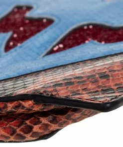 Top 10 🌟 Stella McCartney Multicolor Python Embossed Faux Leather Superhero Chain Clutch For 👩 Women 😀 22 Top 10 🌟 Stella McCartney Multicolor Python Embossed Faux Leather Superhero Chain Clutch For 👩 Women 😀 -Stella McCartney Shop luxury women stella mccartney used handbags p399593 010