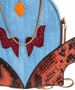 Top 10 🌟 Stella McCartney Multicolor Python Embossed Faux Leather Superhero Chain Clutch For 👩 Women 😀 17 Top 10 🌟 Stella McCartney Multicolor Python Embossed Faux Leather Superhero Chain Clutch For 👩 Women 😀 -Stella McCartney Shop luxury women stella mccartney used handbags p399593 011