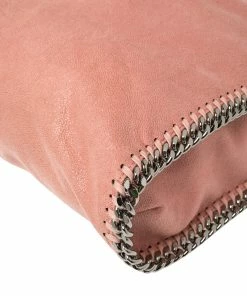 Best reviews of ✔️ Stella McCartney Light Pink Faux Leather Small Falabella Tote For 👩 Women 🤩 -Stella McCartney Shop luxury women stella mccartney used handbags p403092 011