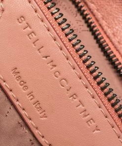 Best reviews of ✔️ Stella McCartney Light Pink Faux Leather Small Falabella Tote For 👩 Women 🤩 -Stella McCartney Shop luxury women stella mccartney used handbags p403092 012