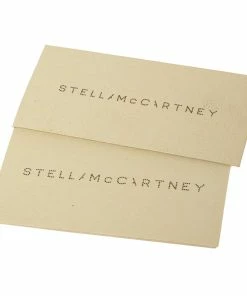 Promo ⌛ Stella McCartney Black Faux Leather Falabella Flap Shoulder Bag For 👩 Women ✨ -Stella McCartney Shop luxury women stella mccartney used handbags p407287 002