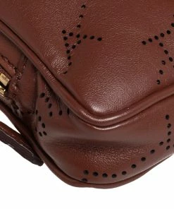 Buy 🔥 Stella McCartney Brown Monogram Faux Leather Utility Belt Bag For 👩 Women ⌛ -Stella McCartney Shop luxury women stella mccartney used handbags p415402 008