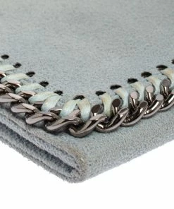 Promo 😉 Stella McCartney Blue Faux Leather Falabella Wallet For 👩 Women ⭐ -Stella McCartney Shop luxury women stella mccartney used handbags p418884 007