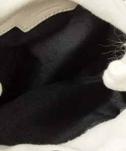 Deals 😍 Stella McCartney Cream Faux Fur Tiny Falabella Crossbody Bag For 👩 Women 👏 -Stella McCartney Shop luxury women stella mccartney used handbags p423227 002