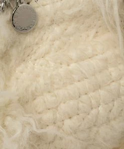 Deals 😍 Stella McCartney Cream Faux Fur Tiny Falabella Crossbody Bag For 👩 Women 👏 -Stella McCartney Shop luxury women stella mccartney used handbags p423227 009
