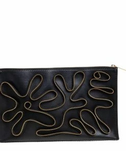 Promo ๐ Stella McCartney Black Faux Leather Zipper Embellished Cavendish Clutch For ๐ฉ Women ๐ 16 Promo ๐ Stella McCartney Black Faux Leather Zipper Embellished Cavendish Clutch For ๐ฉ Women ๐ -Stella McCartney Shop luxury women stella mccartney used handbags p423339 001