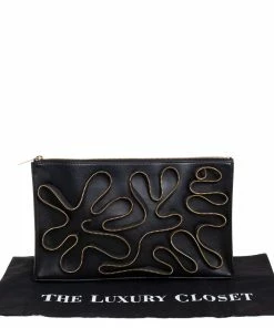 Promo ๐ Stella McCartney Black Faux Leather Zipper Embellished Cavendish Clutch For ๐ฉ Women ๐ 21 Promo ๐ Stella McCartney Black Faux Leather Zipper Embellished Cavendish Clutch For ๐ฉ Women ๐ -Stella McCartney Shop luxury women stella mccartney used handbags p423339 002