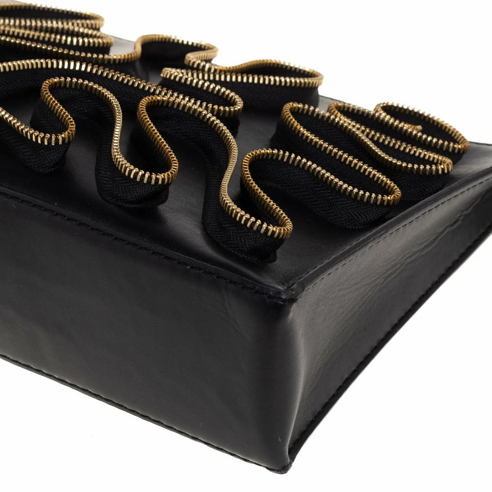 Promo ๐ Stella McCartney Black Faux Leather Zipper Embellished Cavendish Clutch For ๐ฉ Women ๐ 12 Promo ๐ Stella McCartney Black Faux Leather Zipper Embellished Cavendish Clutch For ๐ฉ Women ๐ - Image 10
