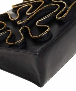 Promo ๐ Stella McCartney Black Faux Leather Zipper Embellished Cavendish Clutch For ๐ฉ Women ๐ 23 Promo ๐ Stella McCartney Black Faux Leather Zipper Embellished Cavendish Clutch For ๐ฉ Women ๐ -Stella McCartney Shop luxury women stella mccartney used handbags p423339 008