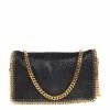 Discount 🧨 Stella McCartney Black Faux Leather Falabella Clutch For 👩 Women 🌟 -Stella McCartney Shop luxury women stella mccartney used handbags p425687 008
