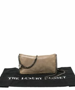 Best Sale 🛒 Stella McCartney Beige Faux Leather Falabella Crossbody Bag For 👩 Women 🎁 -Stella McCartney Shop luxury women stella mccartney used handbags p428174 004