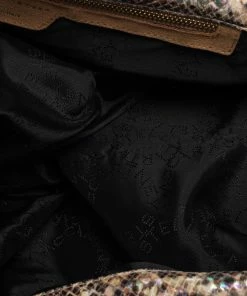 Cheapest 👏 Stella McCartney Multicolor Faux Python Embossed Leather Falabella Tote For 👩 Women 😉 -Stella McCartney Shop luxury women stella mccartney used handbags p431981 007