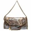 Cheapest 👏 Stella McCartney Multicolor Faux Python Embossed Leather Falabella Tote For 👩 Women 😉 -Stella McCartney Shop luxury women stella mccartney used handbags p431981 012