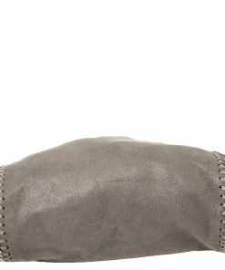 Best Sale 🔔 Stella McCartney Grey Faux Leather Mini Falabella Tote For 👩 Women 🌟 -Stella McCartney Shop luxury women stella mccartney used handbags p432237 005