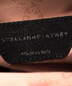 New 🤩 Stella McCartney Black Faux Leather Falabella 🎒 Backpack For 👩 Women ⌛ -Stella McCartney Shop luxury women stella mccartney used handbags p432302 003