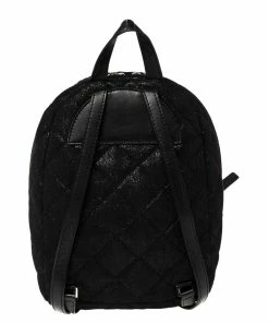 New 🤩 Stella McCartney Black Faux Leather Falabella 🎒 Backpack For 👩 Women ⌛ -Stella McCartney Shop luxury women stella mccartney used handbags p432302 009