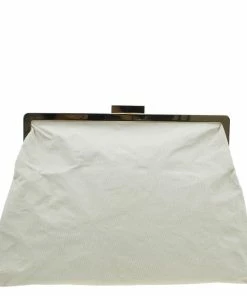 Discount 🧨 Stella McCartney Beige Canvas Oversized Daisy Clutch For 👩 Women 🌟 -Stella McCartney Shop luxury women stella mccartney used handbags p43573 0003