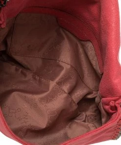 Flash Sale 😉 Stella McCartney Coral Orange Faux Suede Falabella Flap Shoulder Bag For 👩 Women 🎁 -Stella McCartney Shop luxury women stella mccartney used handbags p442383 001