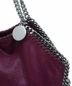 Deals 🧨 Stella McCartney Purple Shaggy Deer Falabella Shoulder Bag For 👩 Women 👍 -Stella McCartney Shop luxury women stella mccartney used handbags p44289 006