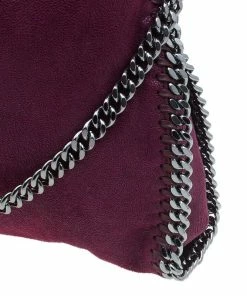 Deals 🧨 Stella McCartney Purple Shaggy Deer Falabella Shoulder Bag For 👩 Women 👍 -Stella McCartney Shop luxury women stella mccartney used handbags p44289 009
