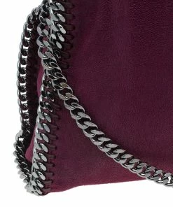 Deals 🧨 Stella McCartney Purple Shaggy Deer Falabella Shoulder Bag For 👩 Women 👍 -Stella McCartney Shop luxury women stella mccartney used handbags p44289 010