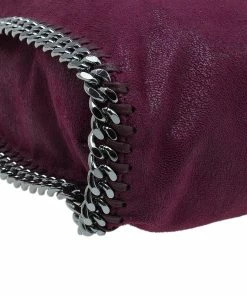 Deals 🧨 Stella McCartney Purple Shaggy Deer Falabella Shoulder Bag For 👩 Women 👍 -Stella McCartney Shop luxury women stella mccartney used handbags p44289 012