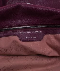 Deals 🧨 Stella McCartney Purple Shaggy Deer Falabella Shoulder Bag For 👩 Women 👍 -Stella McCartney Shop luxury women stella mccartney used handbags p44289 014
