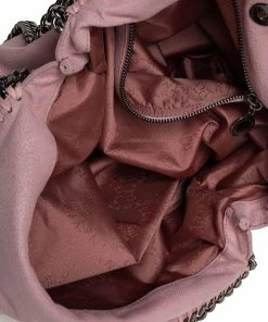 Coupon 🌟 Stella McCartney Pink Faux Suede Small Falabella Tote For 👩 Women 🤩 -Stella McCartney Shop luxury women stella mccartney used handbags p448289 007