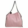 Coupon 🌟 Stella McCartney Pink Faux Suede Small Falabella Tote For 👩 Women 🤩