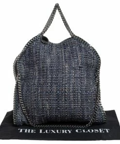 Deals ๐คฉ Stella McCartney Blue/Grey Tweed Small Falabella Tote For ๐ฉ Women ๐คฉ 21 Deals ๐คฉ Stella McCartney Blue/Grey Tweed Small Falabella Tote For ๐ฉ Women ๐คฉ -Stella McCartney Shop luxury women stella mccartney used handbags p454065 011
