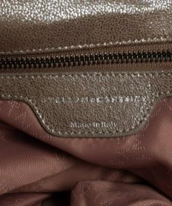Hot Sale ๐ Stella McCartney Metallic Beige Faux Suede Large Falabella Tote For ๐ฉ Women ๐ 24 Hot Sale ๐ Stella McCartney Metallic Beige Faux Suede Large Falabella Tote For ๐ฉ Women ๐ -Stella McCartney Shop luxury women stella mccartney used handbags p455511 011