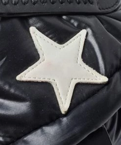 New 🥰 Stella McCartney Black Nylon Falabella Go Stars 🎒 Backpack For 👩 Women 🛒 -Stella McCartney Shop luxury women stella mccartney used handbags p462398 003