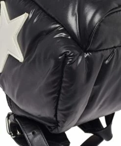 New 🥰 Stella McCartney Black Nylon Falabella Go Stars 🎒 Backpack For 👩 Women 🛒 -Stella McCartney Shop luxury women stella mccartney used handbags p462398 006