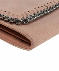 Wholesale 🤩 Stella McCartney Peach Faux Leather Falabella Trifold Wallet For 👩 Women 😉 -Stella McCartney Shop luxury women stella mccartney used handbags p463479 005