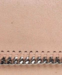 Wholesale 🤩 Stella McCartney Peach Faux Leather Falabella Trifold Wallet For 👩 Women 😉 -Stella McCartney Shop luxury women stella mccartney used handbags p463479 008