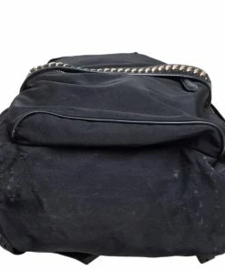 Buy 👏 Stella McCartney Black Nylon And Leather Falabella 🎒 Backpack For 👩 Women ✨ -Stella McCartney Shop luxury women stella mccartney used handbags p464428 008