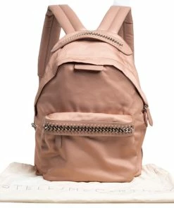 Flash Sale 🤩 Stella McCartney Beige Nylon And Faux Leather Falabella 🎒 Backpack For 👩 Women ✨ -Stella McCartney Shop luxury women stella mccartney used handbags p465083 007