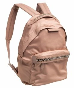 Flash Sale 🤩 Stella McCartney Beige Nylon And Faux Leather Falabella 🎒 Backpack For 👩 Women ✨ -Stella McCartney Shop luxury women stella mccartney used handbags p465083 008