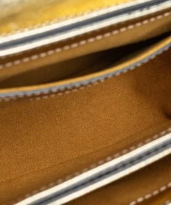 Discount 🧨 Stella McCartney Metallic Gold Woven Faux Leather Medium Falabella Box Shoulder Bag For 👩 Women 😀 -Stella McCartney Shop luxury women stella mccartney used handbags p466284 008