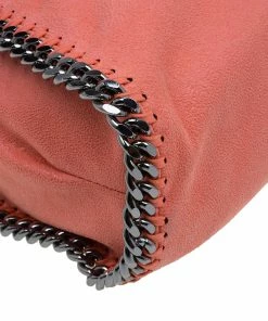 New 💯 Stella McCartney Orange Faux Leather Falabella Tote For 👩 Women 🌟 -Stella McCartney Shop luxury women stella mccartney used handbags p47177 010