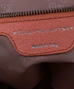 New 💯 Stella McCartney Orange Faux Leather Falabella Tote For 👩 Women 🌟 -Stella McCartney Shop luxury women stella mccartney used handbags p47177 012