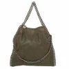 Brand new ❤️ Stella McCartney Green Faux Leather Falabella Tote For 👩 Women 😉 -Stella McCartney Shop luxury women stella mccartney used handbags p473641 005